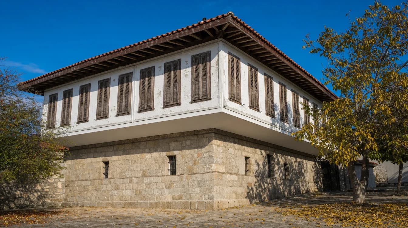 Kurul kararını bekleyen tescilli Türk evi: kepenkleri kapalı, bahçesindeki ceviz ağacı sararmış, yapı sağlam duruyor